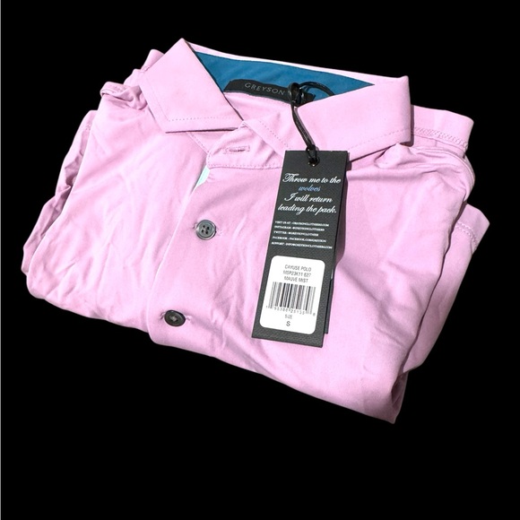 Greyson Cayuse Polo, Mauve Mist, Small, NWT - Picture 1 of 2